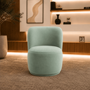 Ver imagem 2 de Poltrona Decorativa Bia Orgânica Veludo Recepção Sala Estar Quarto