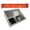 Calha Gourmet 45X36 Para Restaurante Sobreposta - 5