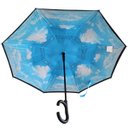 Ver imagem 6 de Guarda Chuva Invertido Automático Sombrinha Longa Cellulare Fazzoletti Nuvens