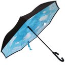 Ver imagem 2 de Guarda Chuva Invertido Automático Sombrinha Longa Cellulare Fazzoletti Nuvens