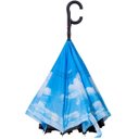 Ver imagem 1 de Guarda Chuva Invertido Automático Sombrinha Longa Cellulare Fazzoletti Nuvens