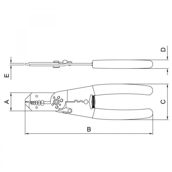 Alicate Desencapador 9" Tramontina PRO - 2