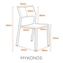 Ver imagem 5 de Cadeira Mykonos - Verde Musgo fratini