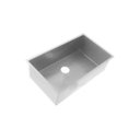 Ver imagem 1 de Cuba Simples de Embutir para Cozinha Retta 70X40cm Inox Escovado - Mekal 01037916