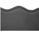 Ver imagem 3 de Cabeceira Casal Bari P02 140 cm Para Cama BoxCinza Escuro