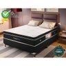 Colchão Magnético Viúva Dream + Cama Box 128 X 188 Preto - 4