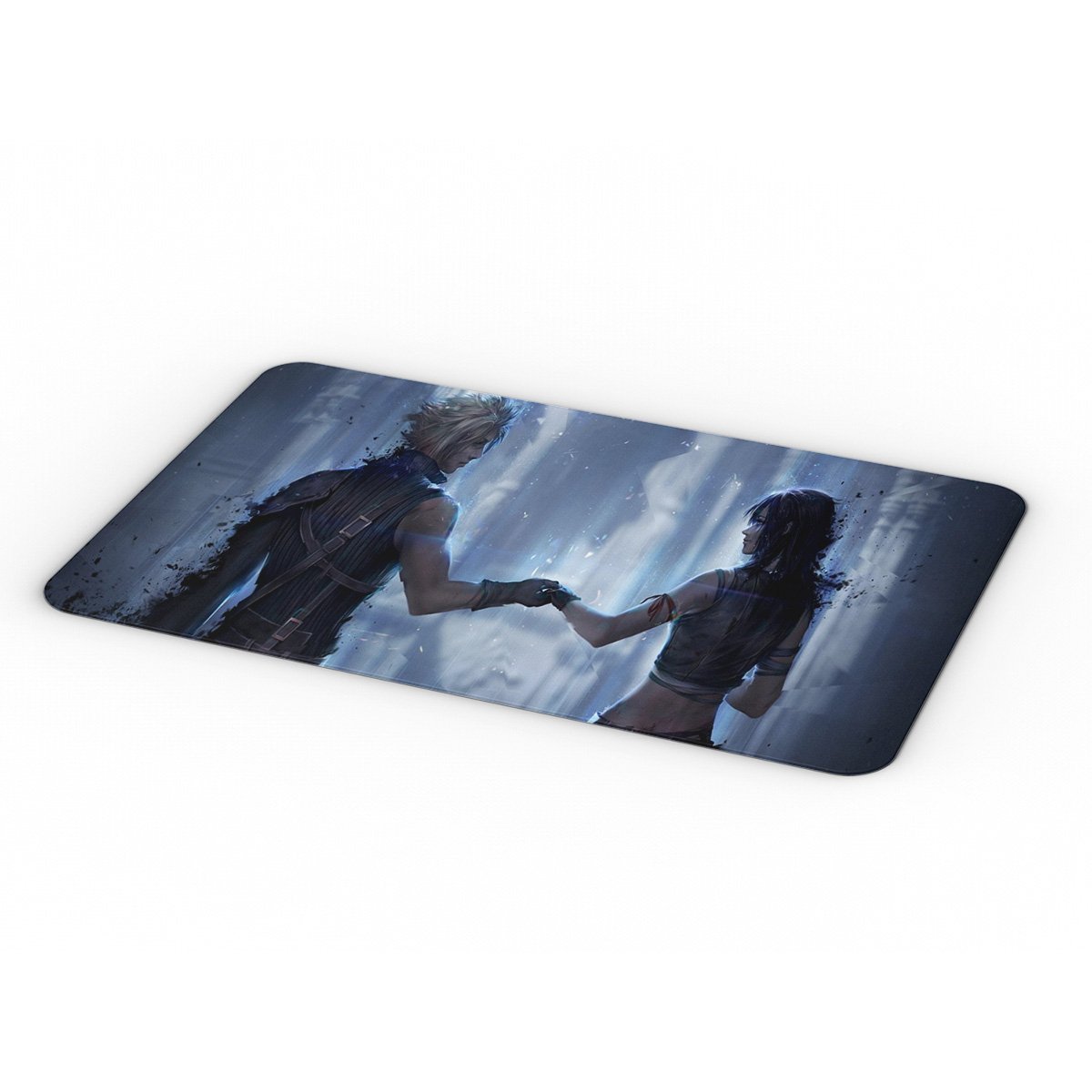 Mouse Pad Gamer Final Fantasy 7 Remake Cloud e Tifa Império da Impressão 90cm x 35cm - 2