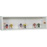 Nicho 80x23x18 Branco com Portas de Acrílico e Puxador - 1