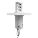 Ver imagem 3 de Torre de Tomada Slim Automático 3 Tomadas 10a Branco