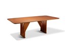 Ver imagem 2 de Mesa de Jantar 08 Lugares Cannes 220cm x 105cm Base em Madeira Maciça Tampo Madeira