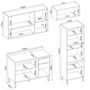 Ver imagem 4 de Cozinha Completa Firenze 11 Portas 2 Gavetas Amêndola Touch/Nude Prime Tx - Demóbile