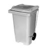 Lixeira Contêiner 120 Litros com Pedal Lateral Tipo Gari Cor:vermelho - 1