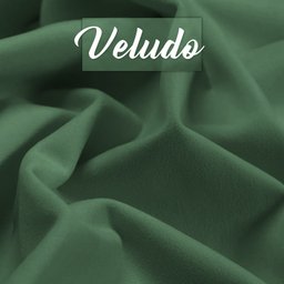 Recamier Bau Madri 1,20m Veludo Verde - Inova Decorações - 5