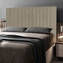 Ver imagem 2 de Cabeceira Cama Box Casal Nala 140cm Corano Bege - Desk Design