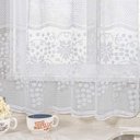 Ver imagem 3 de Cortina para Cozinha Renda Uva 2,00m X 2,50m Varão 2m - Branco