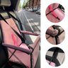Kit 02 Assento Cadeirinha de Transporte Pet Carro Cachorro/gato com Cinto passeio/viagem - Rosa - 1