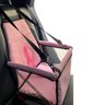 Kit 02 Assento Cadeirinha de Transporte Pet Carro Cachorro/gato com Cinto passeio/viagem - Rosa - 4