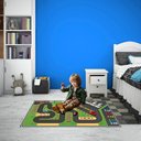 Ver imagem 2 de Tapete Pista de Carrinhos 2 Infantil Ilustrado Criança Lona