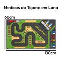 Ver imagem 3 de Tapete Pista de Carrinhos 2 Infantil Ilustrado Criança Lona