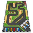 Ver imagem 1 de Tapete Pista de Carrinhos 2 Infantil Ilustrado Criança Lona