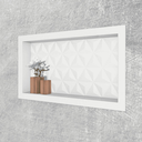 Ver imagem 1 de Nicho de Embutir para Banheiro Porta Shampoo Prateleira