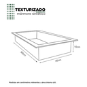 Ver imagem 5 de Nicho de Embutir para Banheiro Porta Shampoo Prateleira