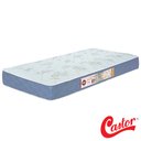 Ver imagem 6 de Colchão Solteiro Castor Espuma D45 Sleep Max Branco e Azul 18x88x188