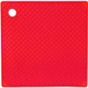 Ver imagem 1 de Descanso de Panela Quadrado de Silicone Vermelho 18x18 Cm - Mimo Style - Sn13282