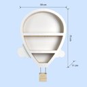 Ver imagem 4 de Prateleira Nicho Balão Nuvem em Madeira Montessori Infantil