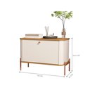 Ver imagem 3 de Cômoda Pequena Irondale Off White Nature Bronze