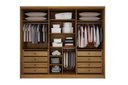 Ver imagem 4 de Guarda Roupa Casal 6 Portas 8 Gavetas - Himalaia-cumaru - Móveis Novo Horizonte