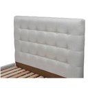 Ver imagem 2 de Cama Oslo Linho Bege para Colchão King 193cm - 67330