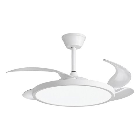 Ventilador de Teto c/ Luminária LED 36W 42" 3 Cores de Luz + Controle Branco DCF08006 ST3329