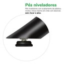 Ver imagem 7 de Mesa Bistrô Redonda 60cm Tampo de Madeira e Base em Aço Carbono para Varanda e Cafeteria - Tambo