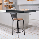 Ver imagem 6 de Banqueta para Balcão Cozinha Gourmet Junco Preto Bancada Ilha Banco 60cm Itagold