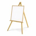 Ver mais imagens de Cavalete Tripe para Lousa Quadro Branco Negro Infantil Adulto Tela Pintura Mural Expositor Suporte P