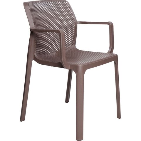 Cadeira Sardenha Marrom Fendi