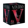 Kit Jogo 4 Taças Vinho Tinto de Cristal Fino Bordeaux 610ml - 7