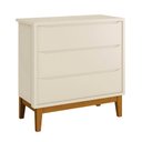 Ver imagem 4 de Kit Quarto Infantil Theo Square Areia – Cômoda 3 Gavetas + Guarda-Roupa 2 Portas + Berço