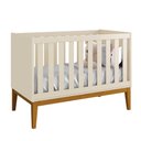 Ver imagem 3 de Kit Quarto Infantil Theo Square Areia – Cômoda 3 Gavetas + Guarda-Roupa 2 Portas + Berço
