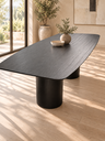 Ver imagem 4 de Mesa de Jantar Retangular 190x110cm Duo Cone - Ébano