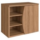 Ver imagem 2 de Gabinete de Banheiro 70cm para Cuba 1 Porta Luanda Mel F10 - Mpozenato