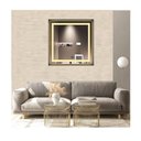 Ver imagem 3 de Espelho Jateado Quadrado Iluminado com Led Quente e Touch 70x70cm