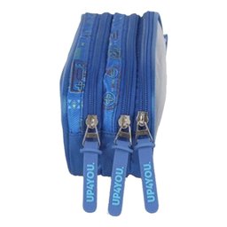 Estojo Escolar Infantil Triplo Up4you Ei41755up Azul - Maxlog - 3