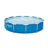 Piscina estruturada Steel Pro de 6473 litros Bestway de alta praticidade e facilidade de montagem - 1