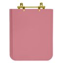 Ver imagem 1 de Assento Sanitário Square Wild Rose (rosa) para Vaso