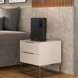 Desumidificador Elétrico Preto Bivolt 127-220v Antimofo 2200ml - Tubrax - 2