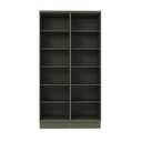 Ver mais imagens de Cristaleira 120cm 2 Portas com Vidro 100% MDF Sevilha Verde/Hill