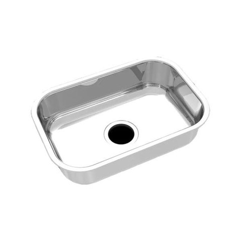 Cuba Simples para Cozinha Extra 46X31cm Inox Polido - Mekal 01018404