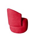 Ver imagem 7 de Kit Namoradeira + 2 Poltronas Decorativa Beatriz Orgânica Suede Vermelho